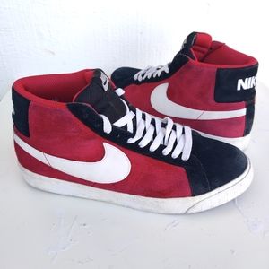 Nike Blazer SB Varsity Red black Size 10.5